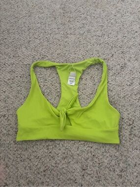 l*space Neon Lime Bikini Top